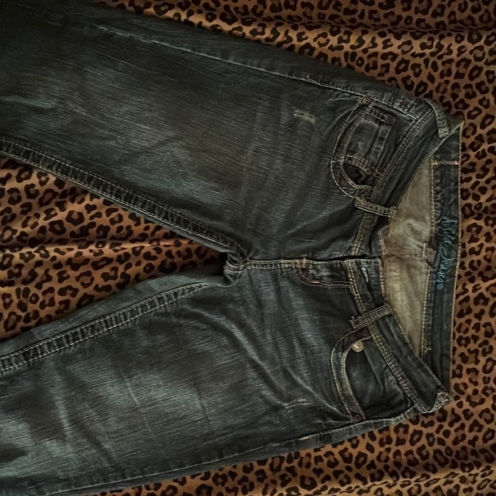 Blue barely worn Ariya jeans